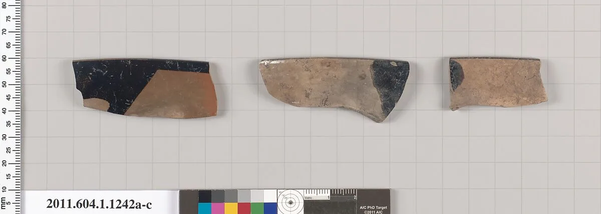 Terracotta rim fragments of kylikes (drinking cup) — Unknown