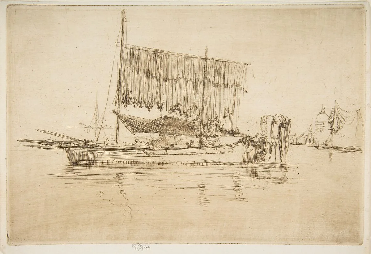 Fishing Boat — James McNeill Whistler