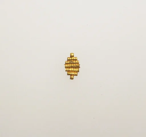 Bead ornament, oval-shaped