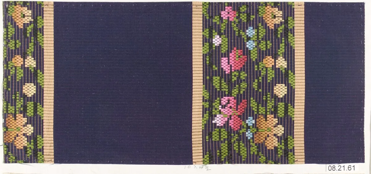 Textile sample — J. Claude Frères & Co.|Unknown Designer