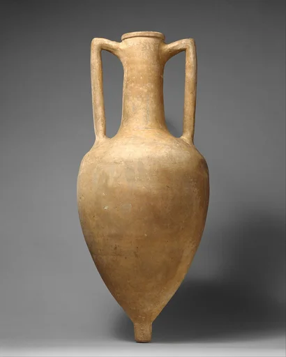 Terracotta transport amphora