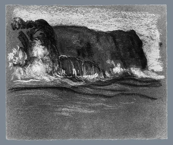 Cliffs and Waves — Arthur B. Davies