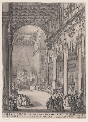 Le Catafalque de l'Empereur Mathais pièce appelée aussi Le Petit Prédicateur, La Chapelle Funèbre de Florence et Requiem de L'Empereur Mathais (The Catafalque of the Emperor Matthais, piece also called The Small Preacher, The Funerary Chapel of Florence, The Requiem of the Emperor Matthais)