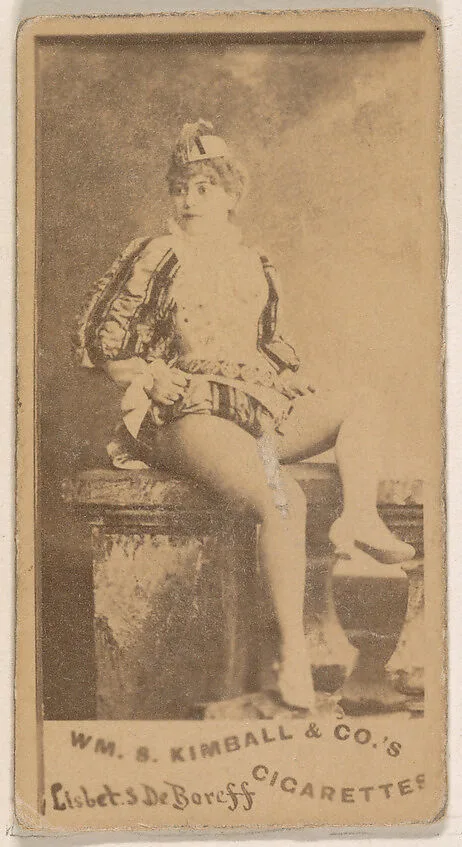Lisbets DeBoreff, from the Actresses series (N203) issued by Wm. S. Kimball & Co. — William S. Kimball & Company