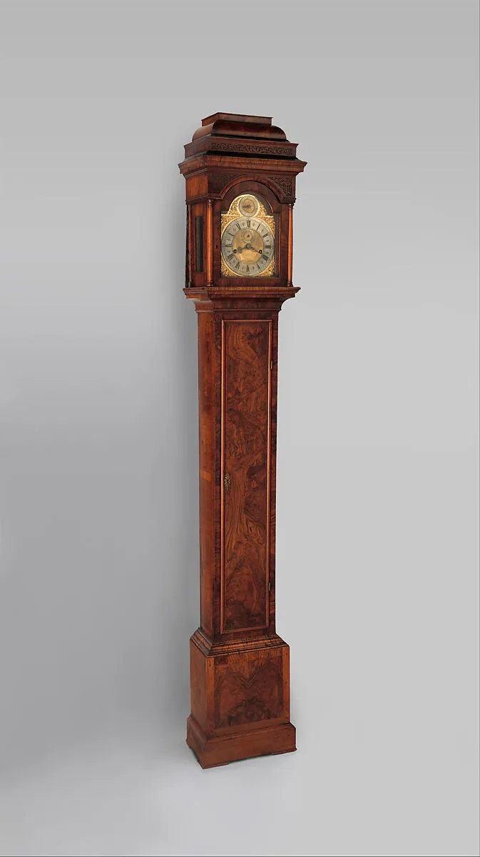 Miniature longcase clock with calendar — Firm of Quare and Horseman|Daniel Quare|Stephen Horseman