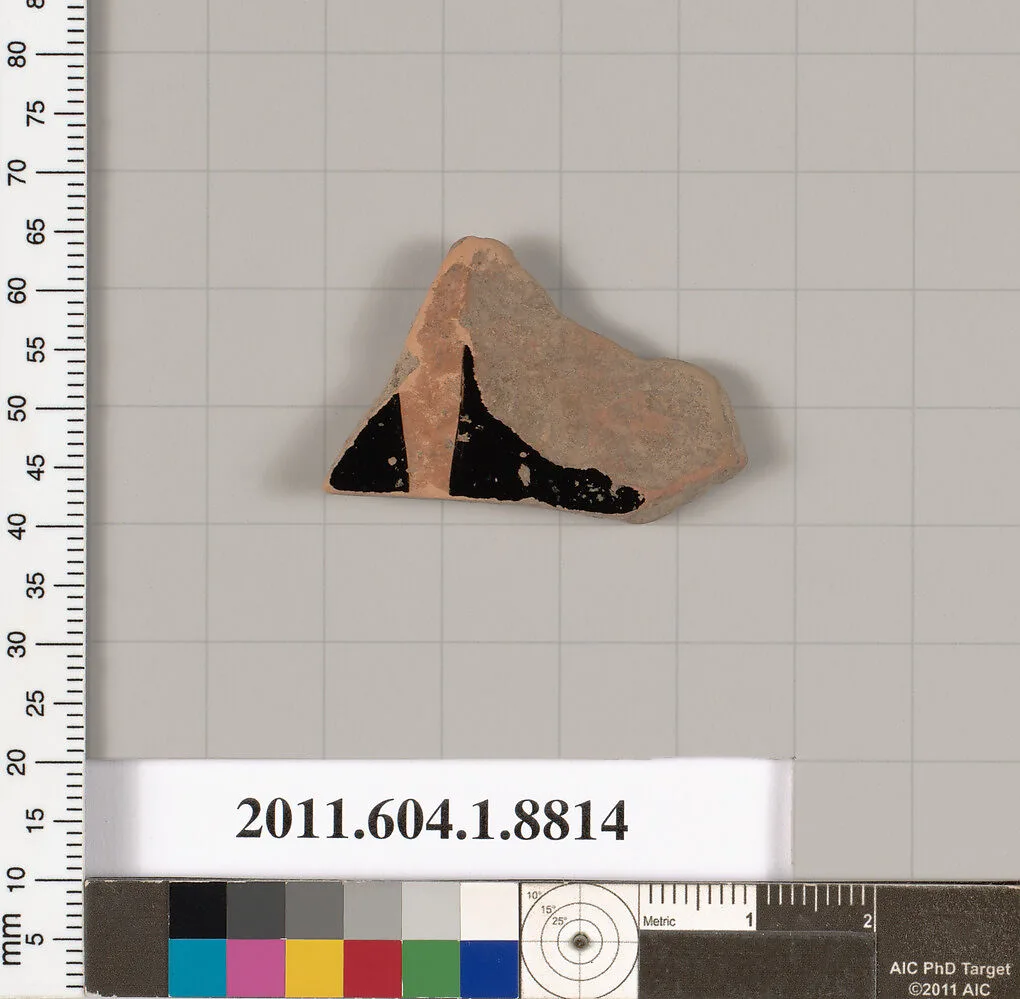 Terracotta fragment of a kylix (cup) — Unknown