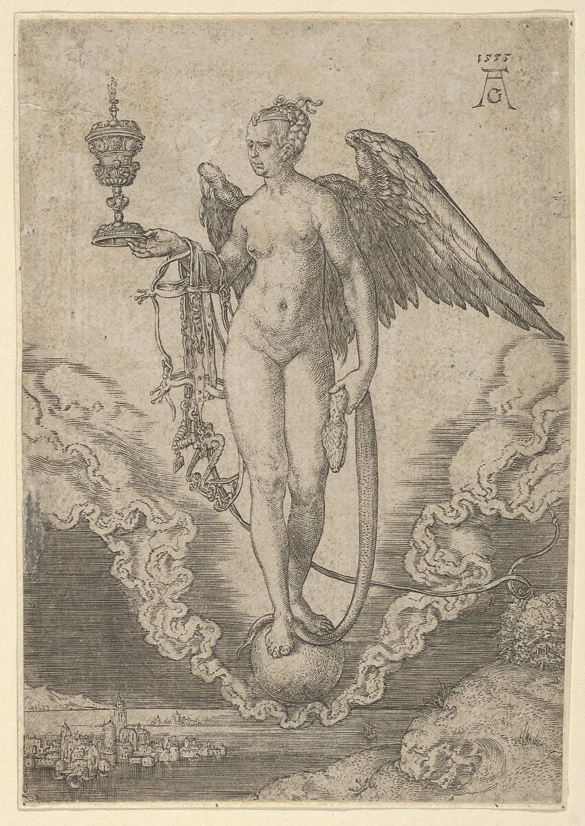 Fortune — Heinrich Aldegrever|Albrecht Dürer