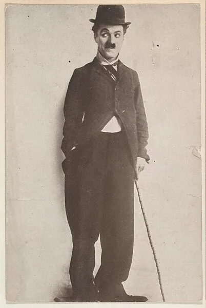 Charles Chaplin, bakery card from the Movie Stars series (D56), issued by the Ivan B. Nordhem Company and Simmen's Model Bakery — Ivan B. Nordhem Company|Simmen's Model Bakery