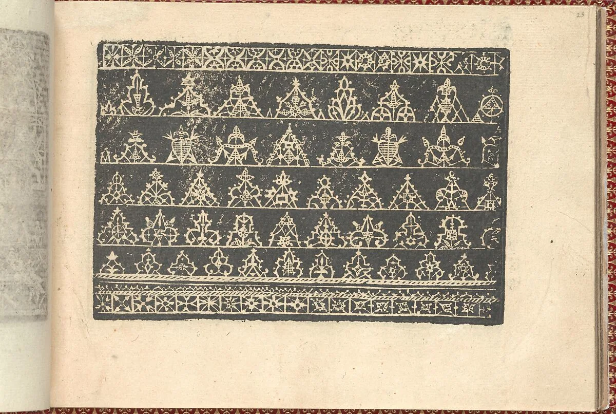 Corona delle Nobili et Virtuose Donne: Libro I-IV, page 23 (recto) — Cesare Vecellio