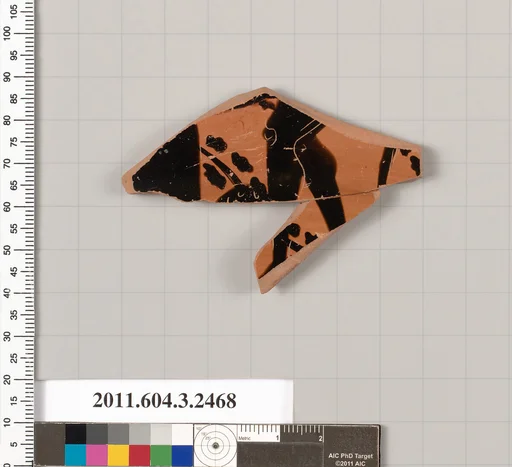 Terracotta fragment of a kylix: eye-cup (drinking cup)?