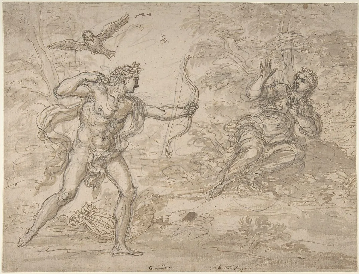 Apollo and Coronis. — Giovanni Battista Foggini