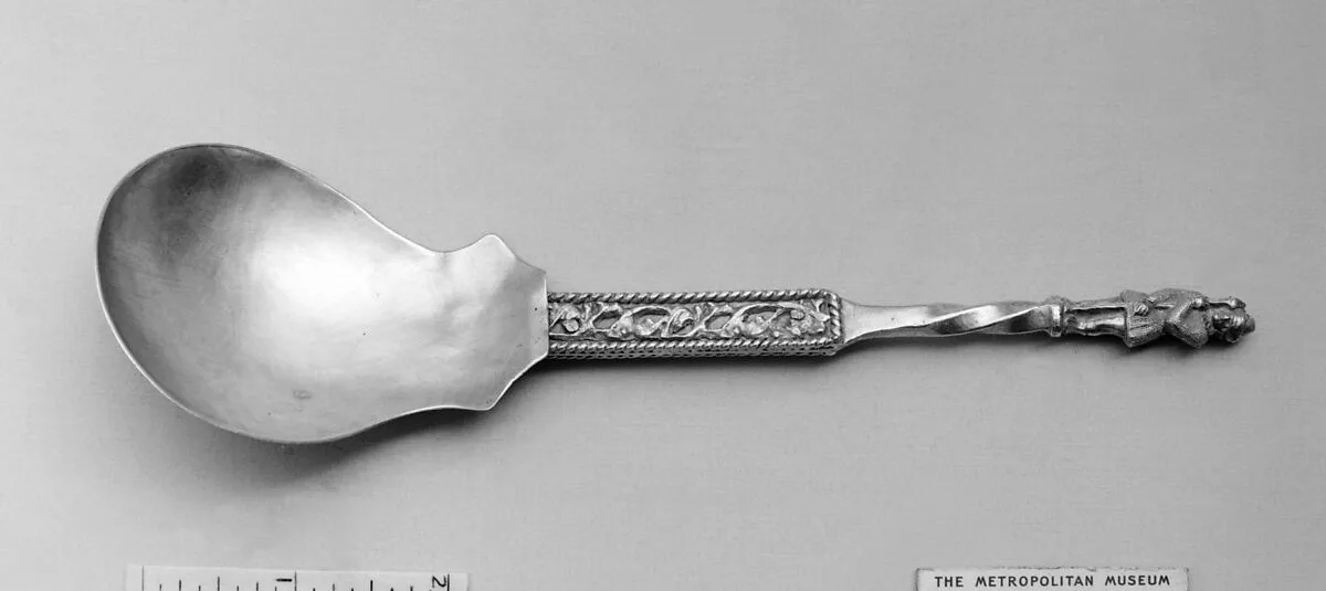 Figure-top spoon — Unknown