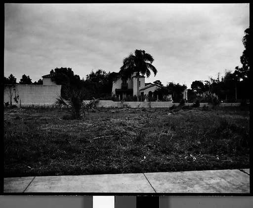 [Villa House, From Sidewalk, Florida]