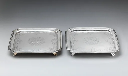 Salver (one of a pair)