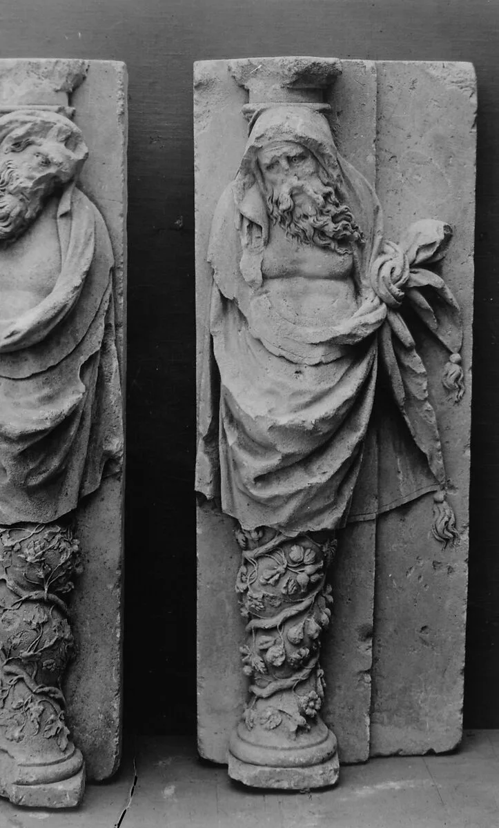 Caryatid (one of a pair) — School of Burgundy