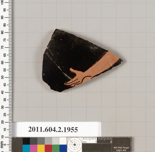 Terracotta fragment of a Nolan neck-amphora (jar)