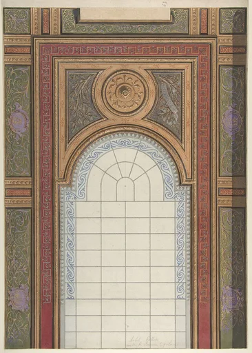 Gallery Ceiling Design, Hôtel Cottier