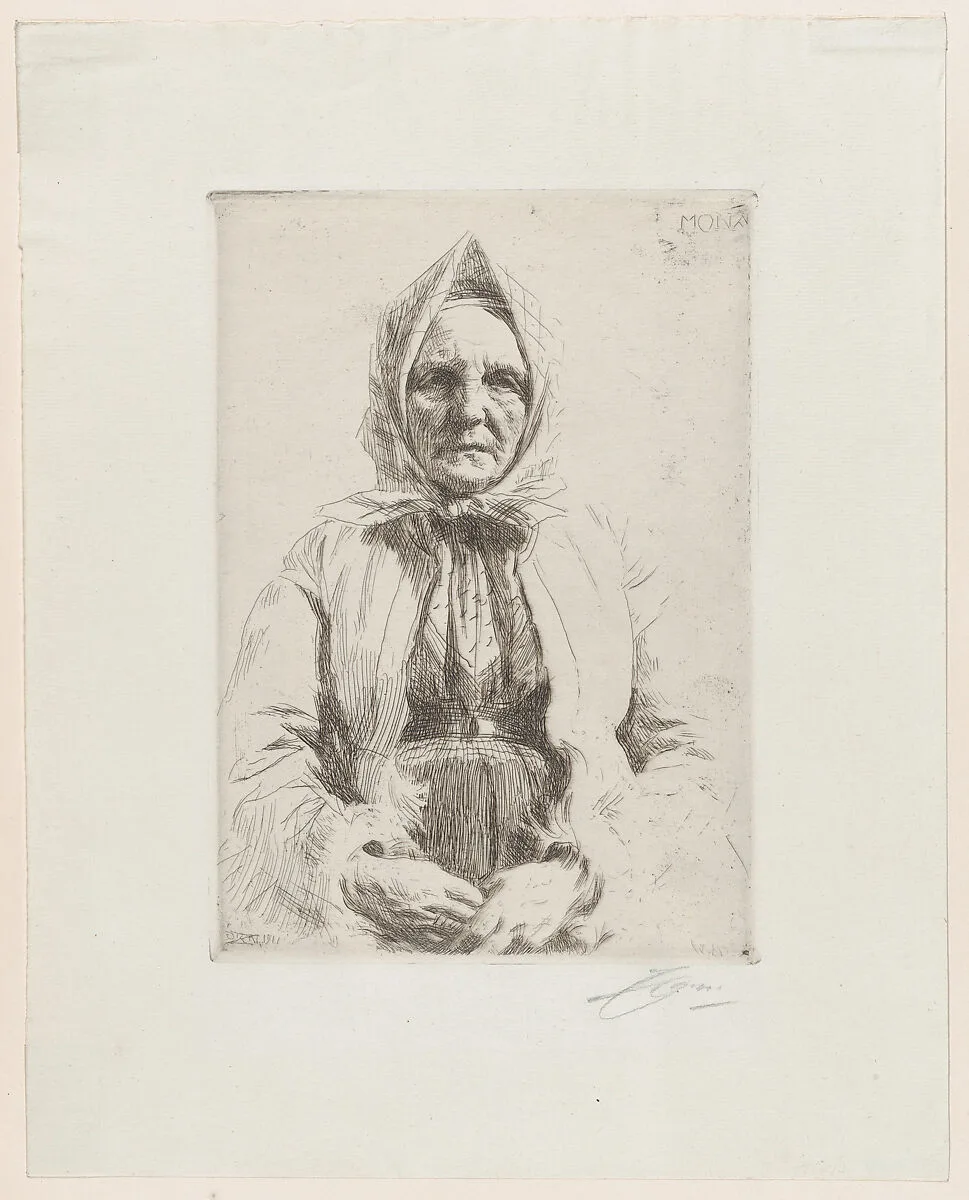 Mona — Anders Zorn