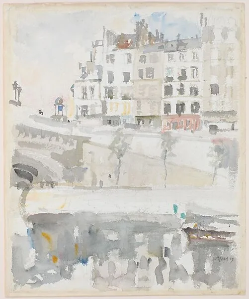 Along the Seine — John Marin