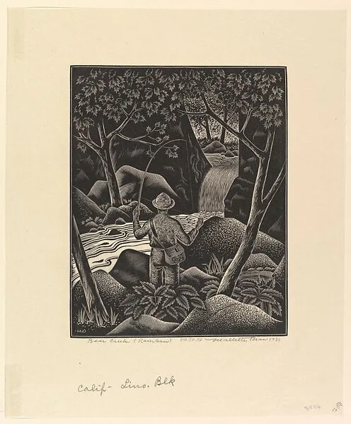 Bear Creek (Rainbow) — Harold Mallette Dean|WPA
