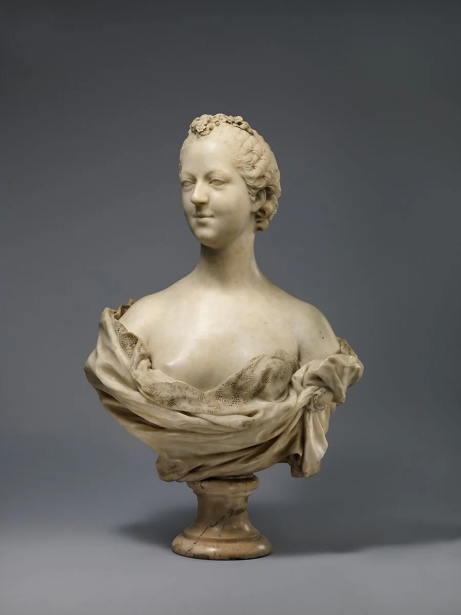Madame de Pompadour (1721–1764) — Jean-Baptiste Pigalle