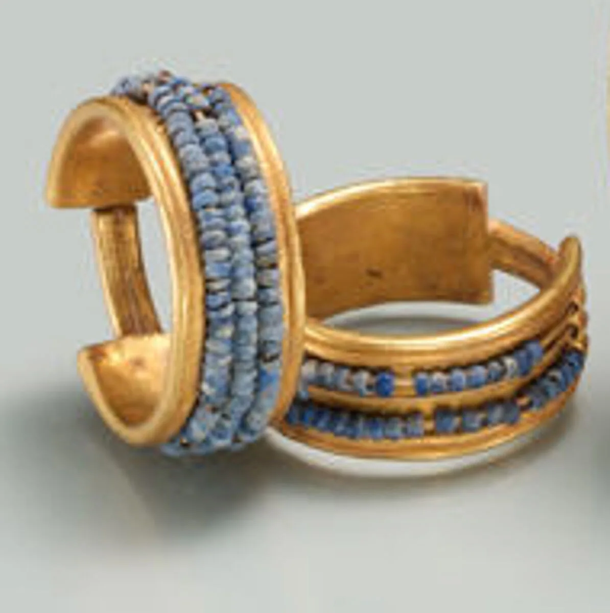 Beaded Penannular Earring — Unknown