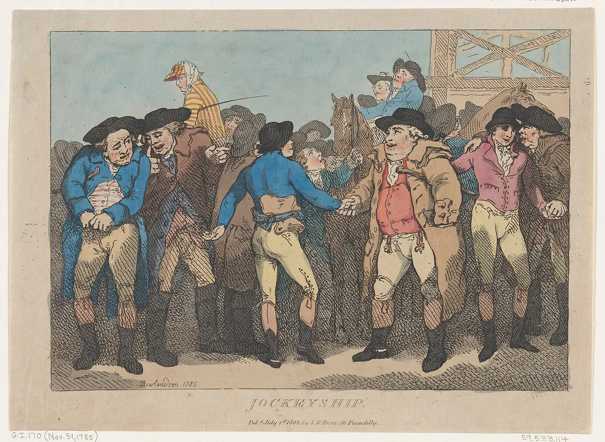 Jockeyship — S. W. Fores|Thomas Rowlandson|Dennis O'Kelly