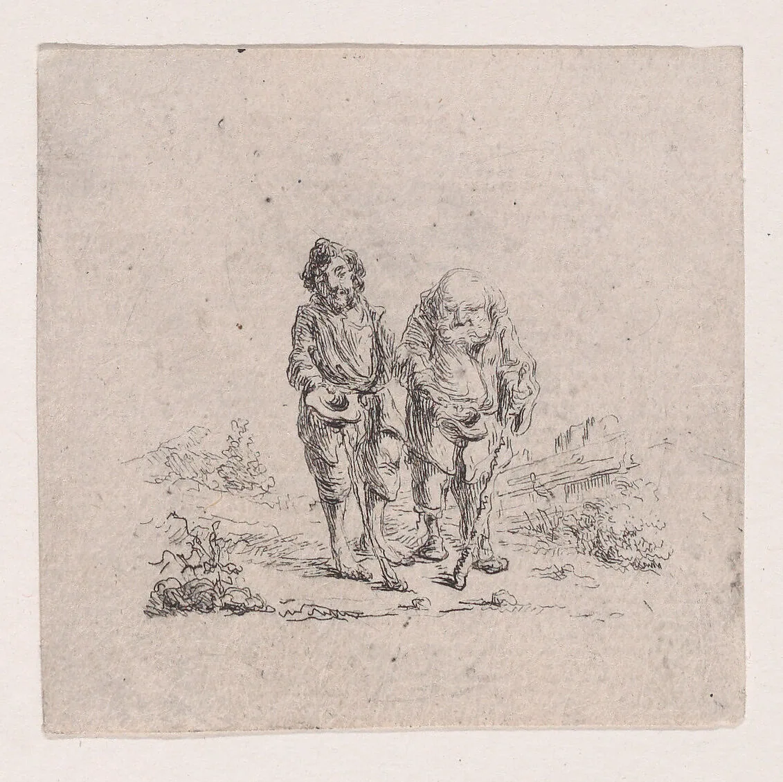 Copy of Two Beggars — baron Dominique Vivant Denon