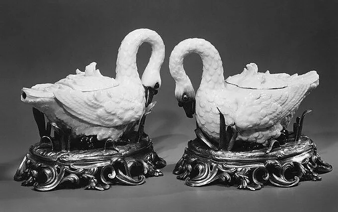 Pair of sauceboats — Meissen Manufactory|Johann Joachim Kändler|Johann Friedrich Eberlein