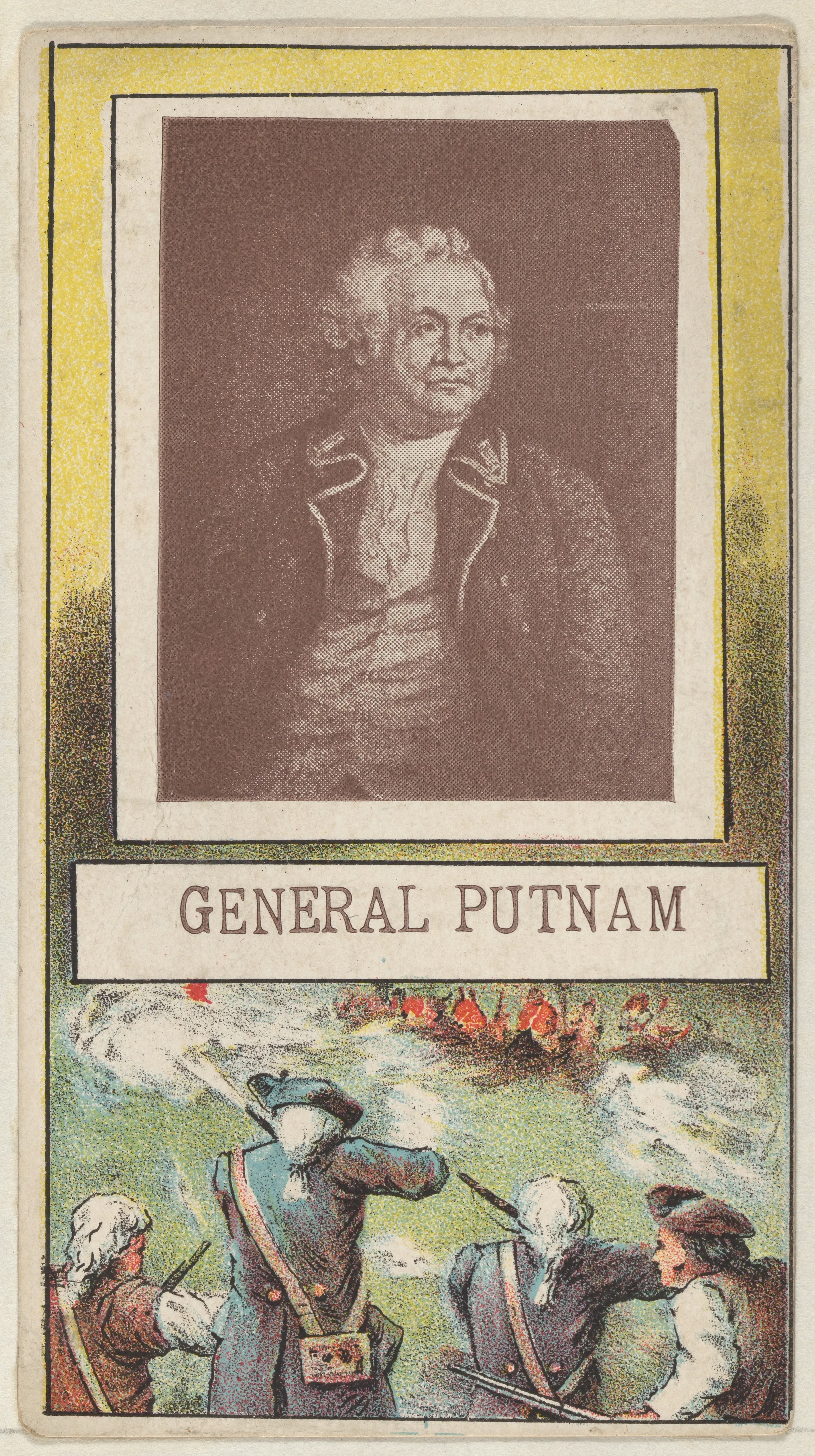 General Putnam, from the "Generals" series (T64), issued by D.H. McAlpin & Co. Tobacco Company — D.H. McAlpin & Co. Tobacco Company