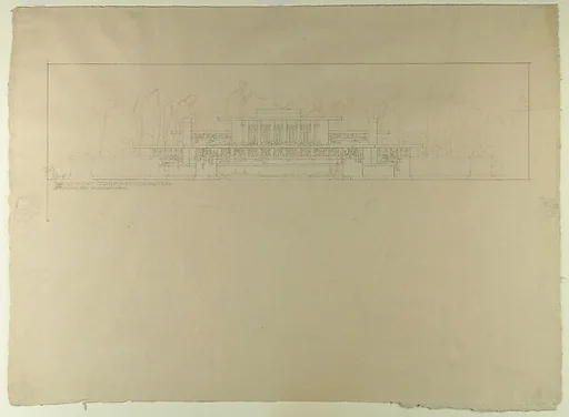 Mrs. Avery Coonley Kindergarten, elevation