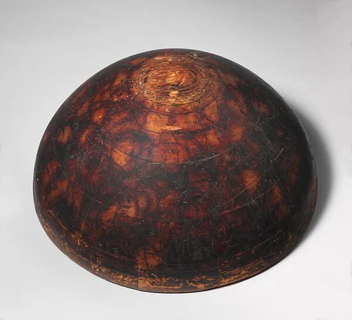 Original tulip shade wood block from Tiffany Studios