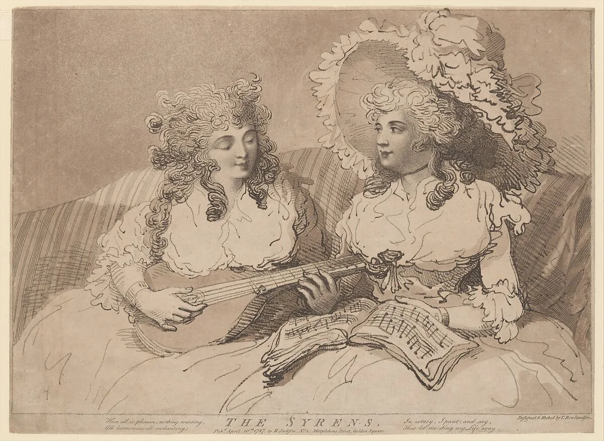 The Syrens — Thomas Rowlandson|Elizabeth Jackson