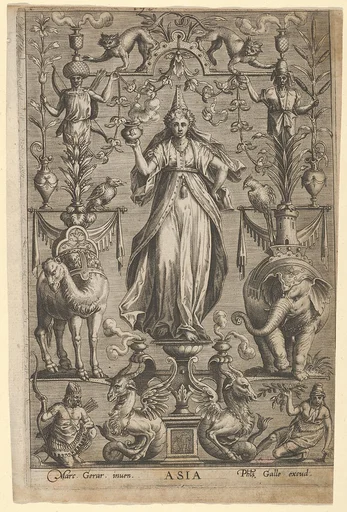 Allegory of Asia, from "The Four Continents"