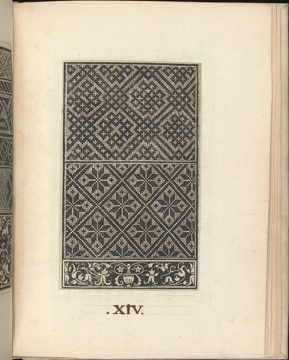 Esemplario di lavori, page 14 (recto) — Nicolò Zoppino