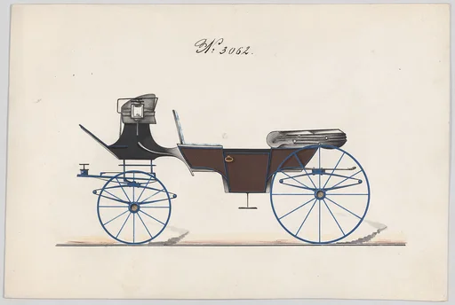 Design for Vis-à-vis, no. 3062