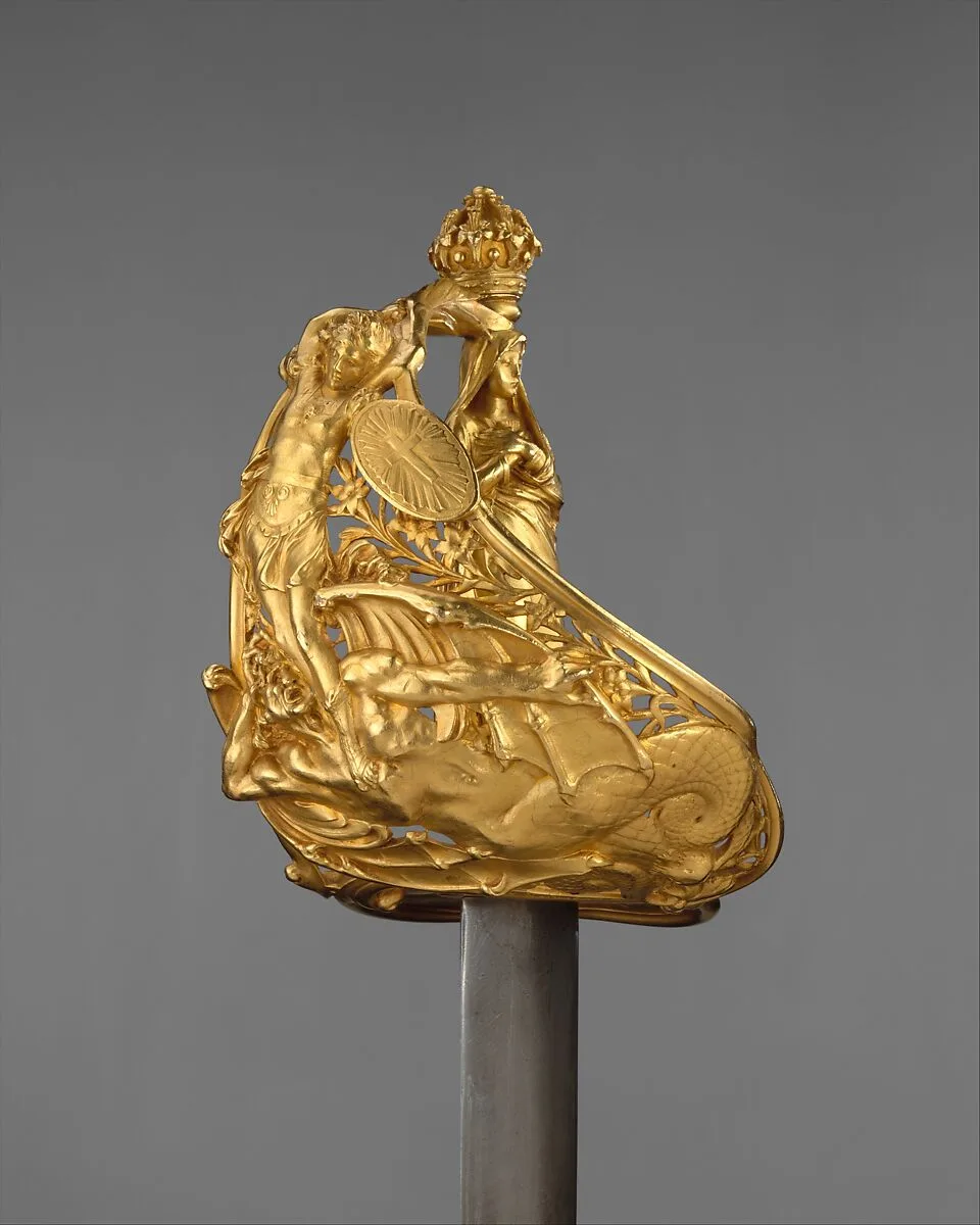 Sword Hilt — Albert-Ernest Carrier-Belleuse|Lucien Falize