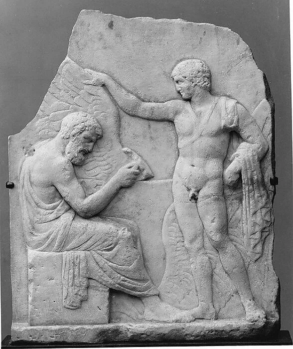Relief of Daedalus and Icarus — Unknown