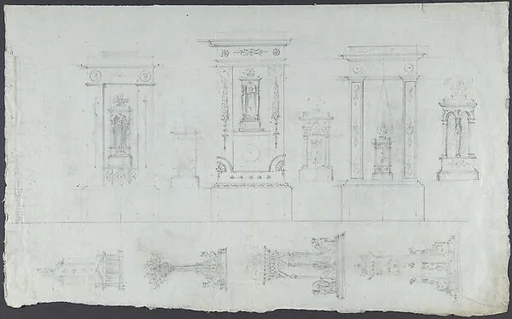 Designs for a royal monument