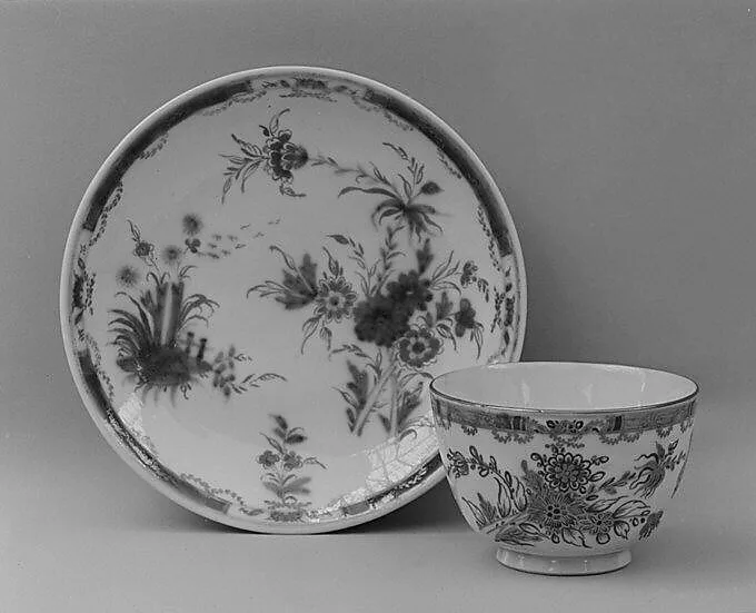 Cup and saucer — Doccia Porcelain Manufactory