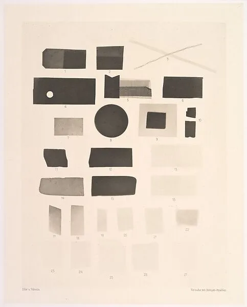 X-Ray of Samples of Various Materials — Josef Maria Eder|Eduard Valenta