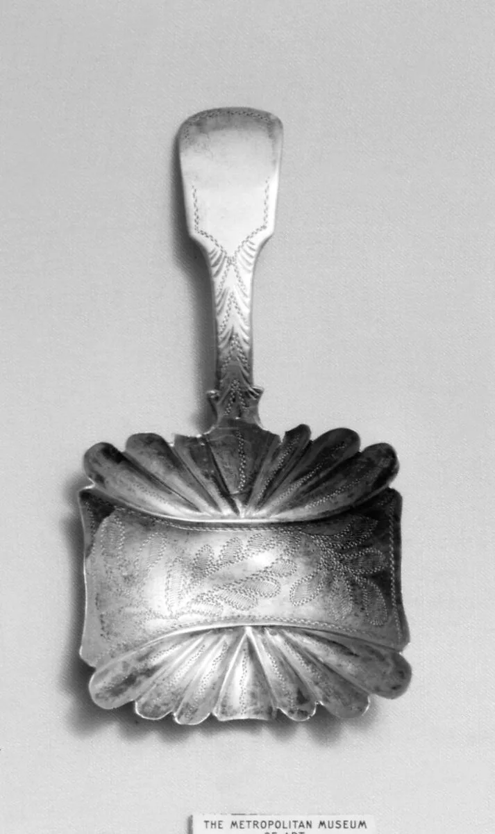 Caddy spoon — J. C. (probably), Birmingham