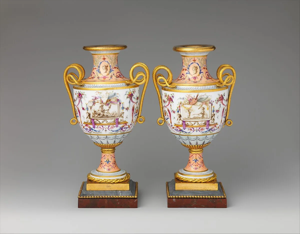 Pair of vases — Sèvres Manufactory