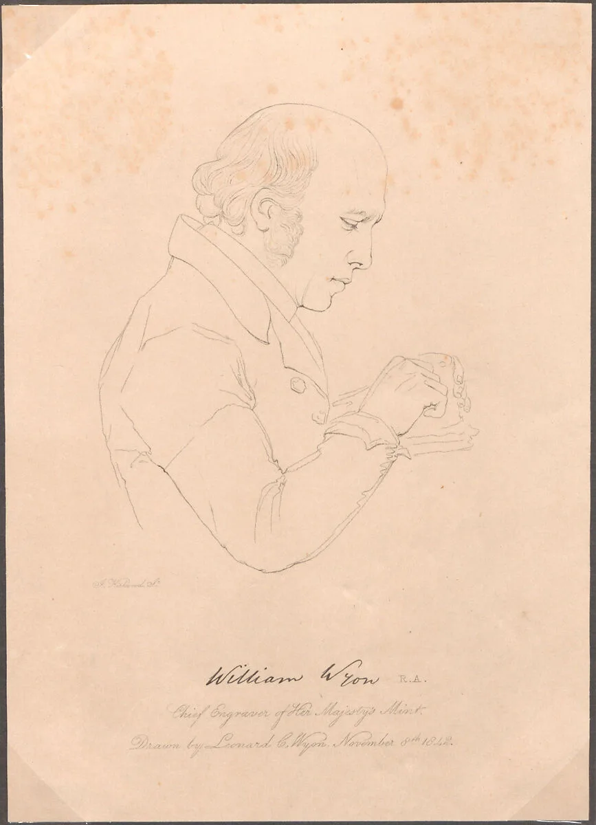 William Wyon, R.A., chief engraver of Her Majesty's Mint — Leonard Charles Wyon|William Wyon