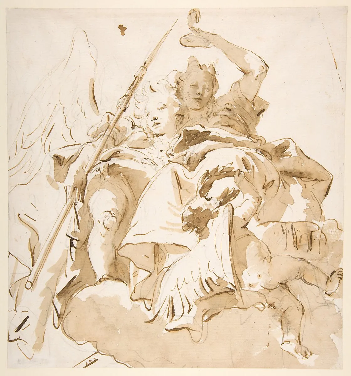 Virtue and Nobility — Giovanni Battista Tiepolo