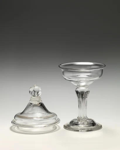 Sweetmeat glass with cover