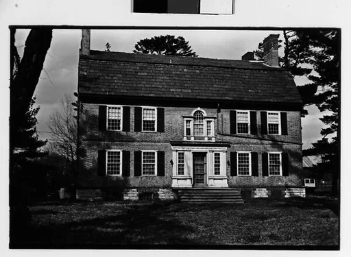 [Three 35mm Film Frames: Brick House, Claverack, New York and Italianate Revival House, New York]