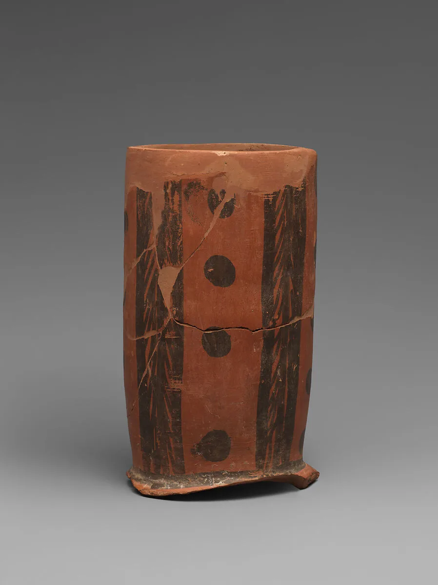 Stem of pedestal vase — Unknown
