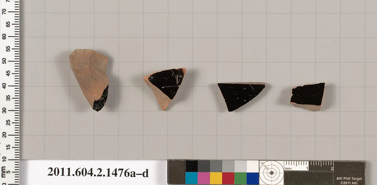 Terracotta fragments of skyphoi (deep drinking cups) — Unknown