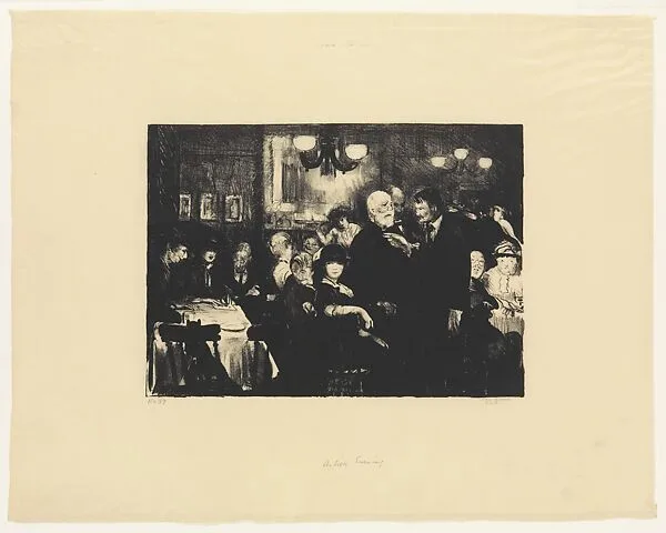Artists' Evening — George Bellows|George Bellows